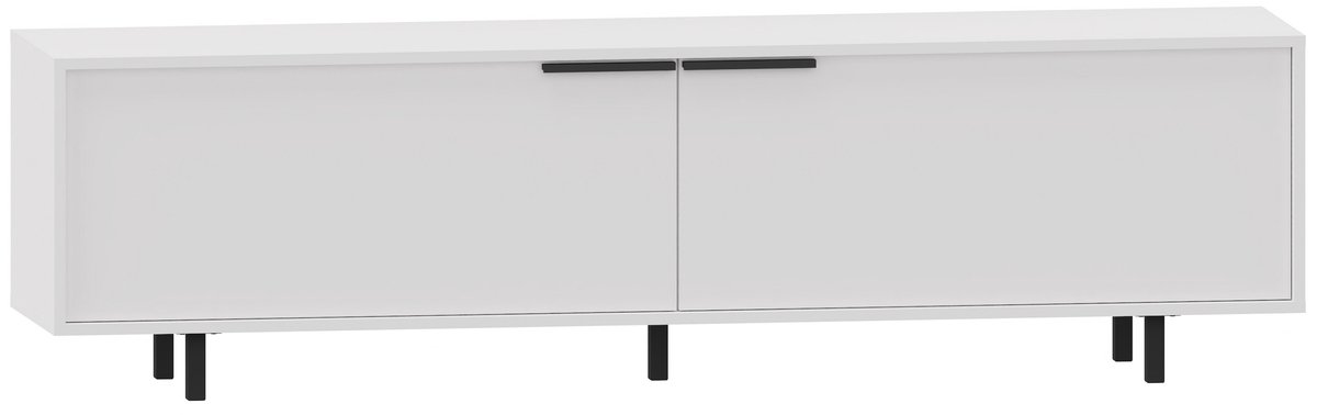 Notio Living Alberto-Tv-meubel - 2-Kleps - Wit