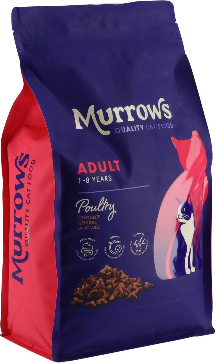 Murrows Murrows Adult Gevogelte - Kattenvoer - 6 kg