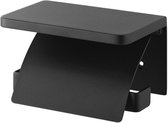 Yamazaki Tower Toiletrolhouder wandmontage - Zwart