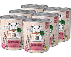 Vegdog Sensibelchen No1 Hondenvoer - Blik 6 x 400 g
