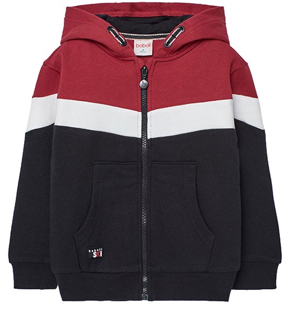 Boboli Fleece Jas 4 Years Jongens Zwart