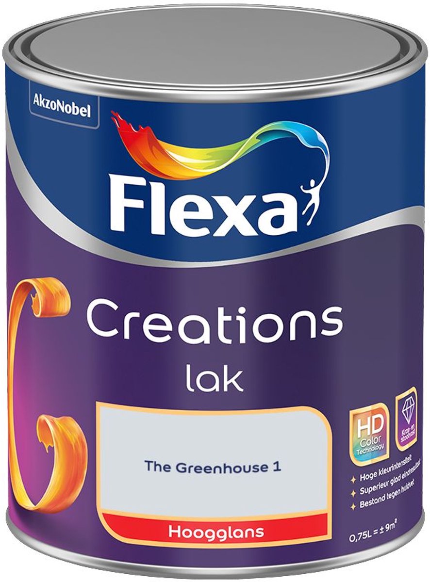 Flexa - Creations Lak Hoogglans - The Greenhouse 1 - Mengverf - 0.75 L