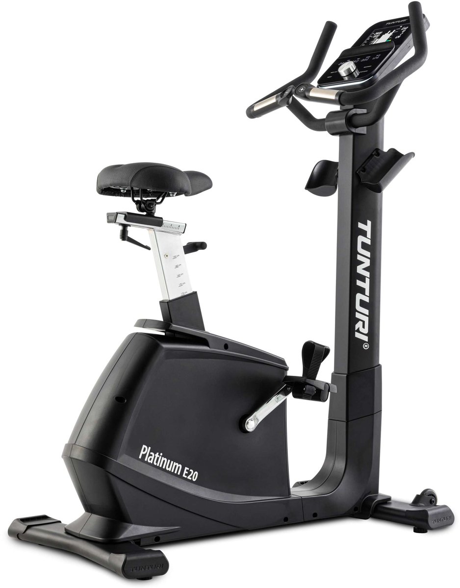 Tunturi Platinum UB20 Upright Bike l Hometrainer