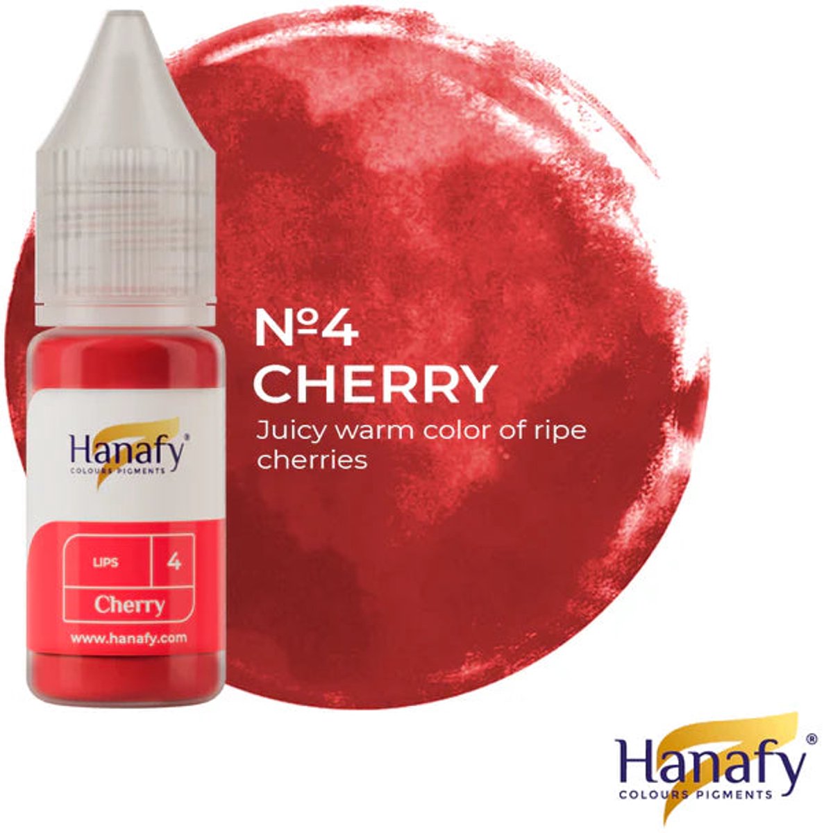 Hanafy Lip Pigment No.4 – Cherry