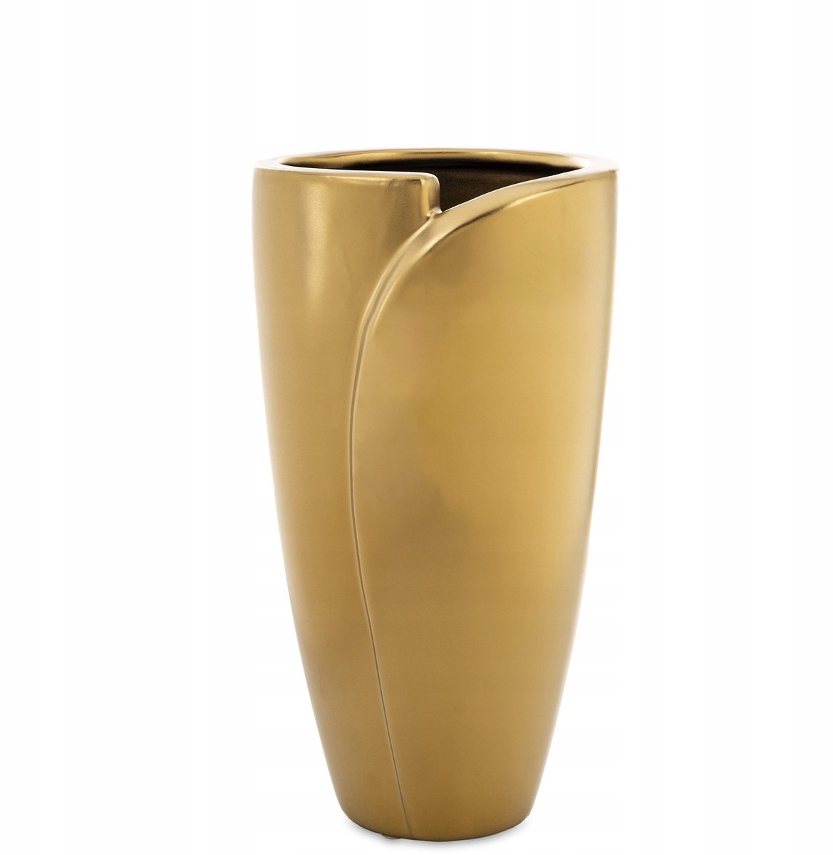 Moderne Gouden Keramiek Vaas 24x13x13 cm