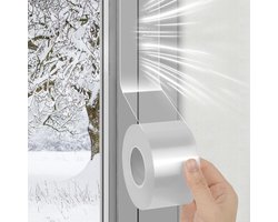 Raamafdichting tape voor weerbestendige isolatie | Waterdichte tocht afdichtingsfolie 3cm * 10m | Geen restanten plakband voor winterseal | Deur en dak tochtstopper
