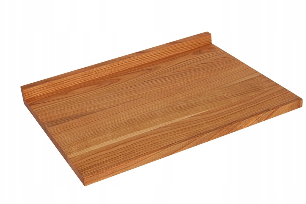 Houten Cerise Snijplank met Rand 50x38 cm - Stabiel & Elegant