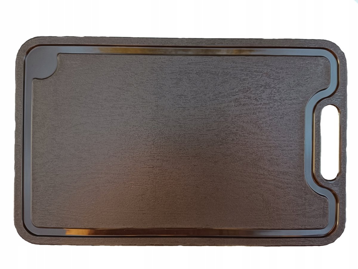 Lamela Kunststof Snijplank 44x28 cm - Bruin, Vaatwasmachinebestendig