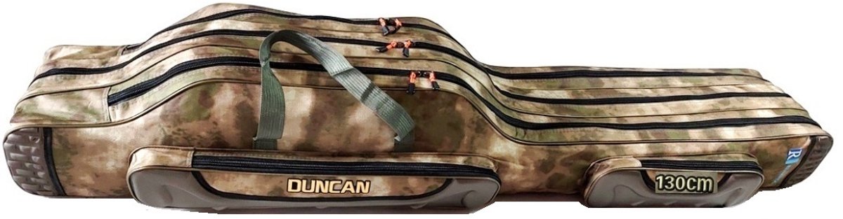 Stevige Hengeltas 130cm, 3 Vakken, Camouflage - USA Design