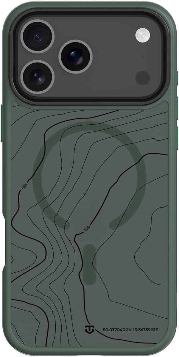 Tactical - Backcover Hoesje - iPhone 17 Pro Max - MagSafe - Groen
