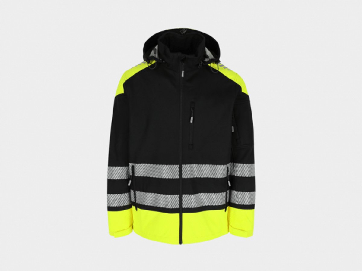 Herock SOLAR HIGH VIZ SOFTSHELL JAS Geel M
