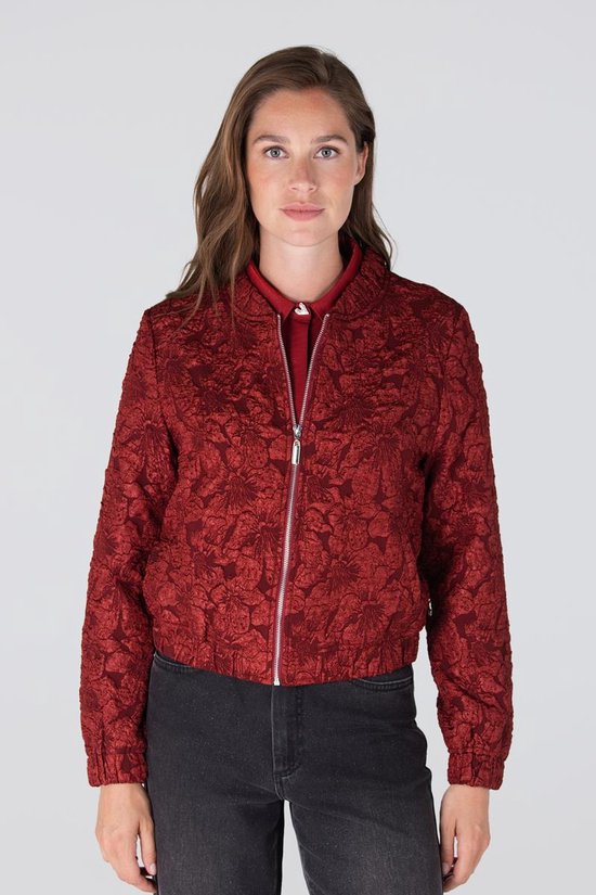 Jansen Amsterdam Josien Jasje J 275 Jassen Dames - Winterjas - Bordeaux - Maat 40