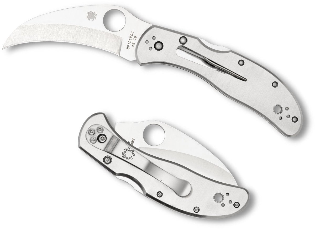 Spyderco Harpy Silver VG-10 PE