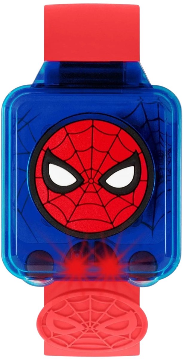 Spiderman Leren Horloge