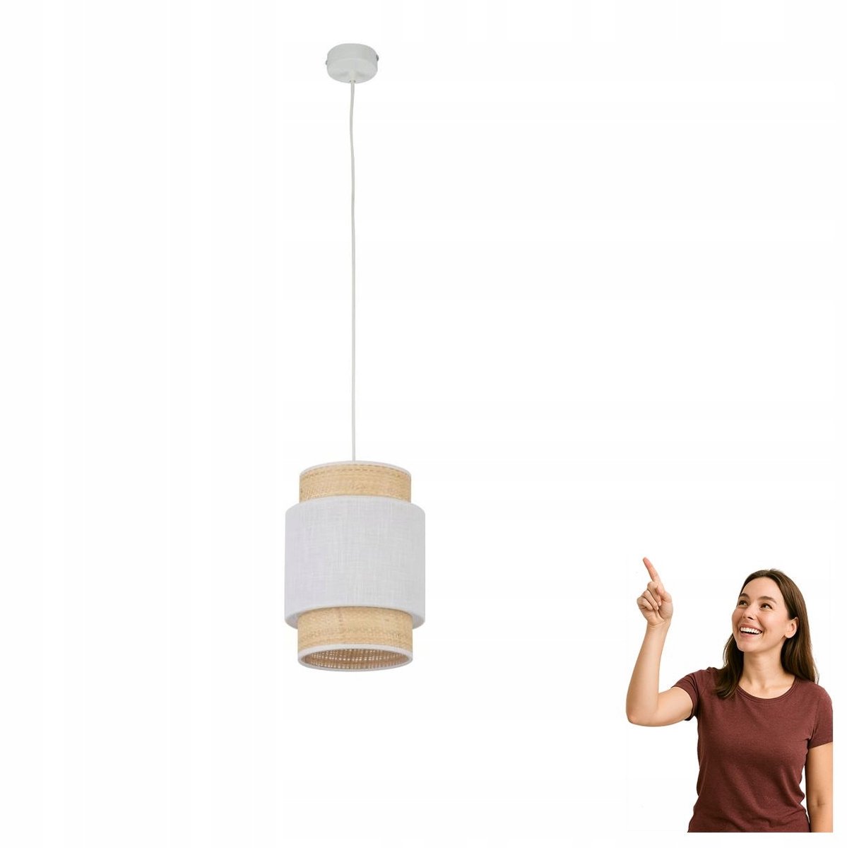 BOHO NEW WIT hanglamp 5652 TK Lighting - Sfeervol en stijlvol