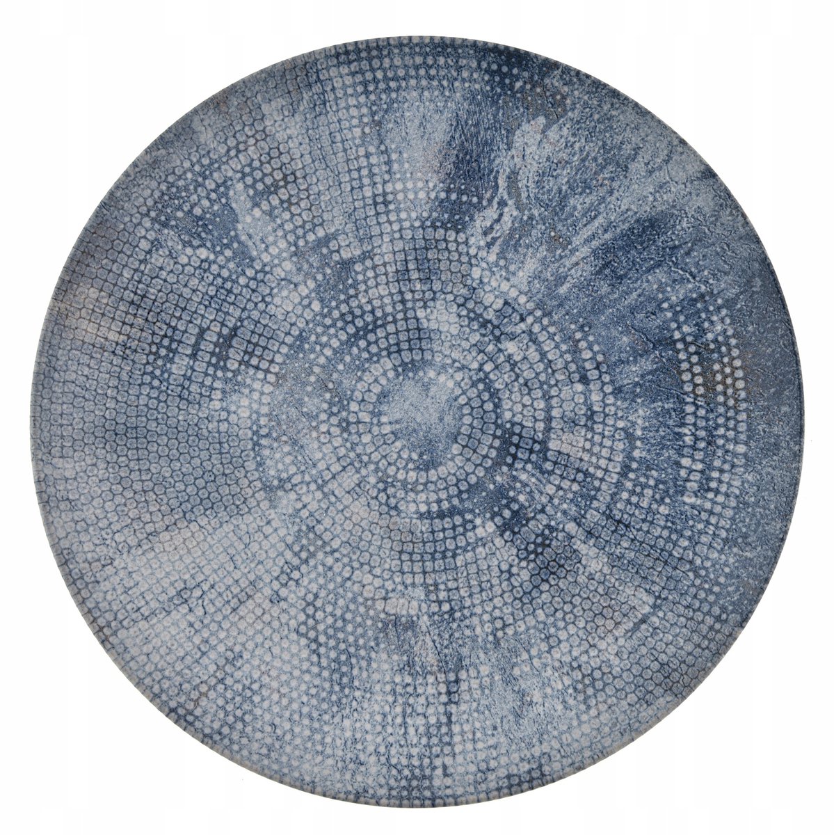Ambition Lagoon Dinerbord - 26 cm - Keramiek - Blauw/Wit
