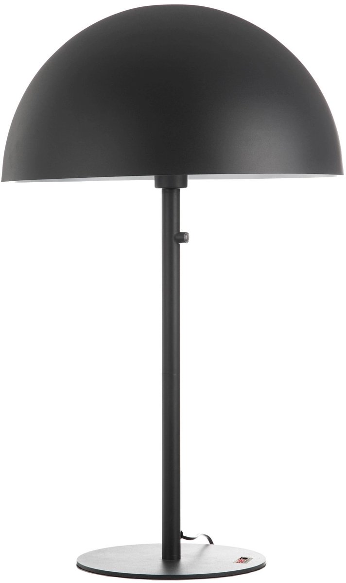 Tafellamp grijs Bijzetlamp Woonkamerlamp Bedlamp Tafellamp Slaapkamerlamp, metaal, 1x E27, DxH 45 x 73 cm