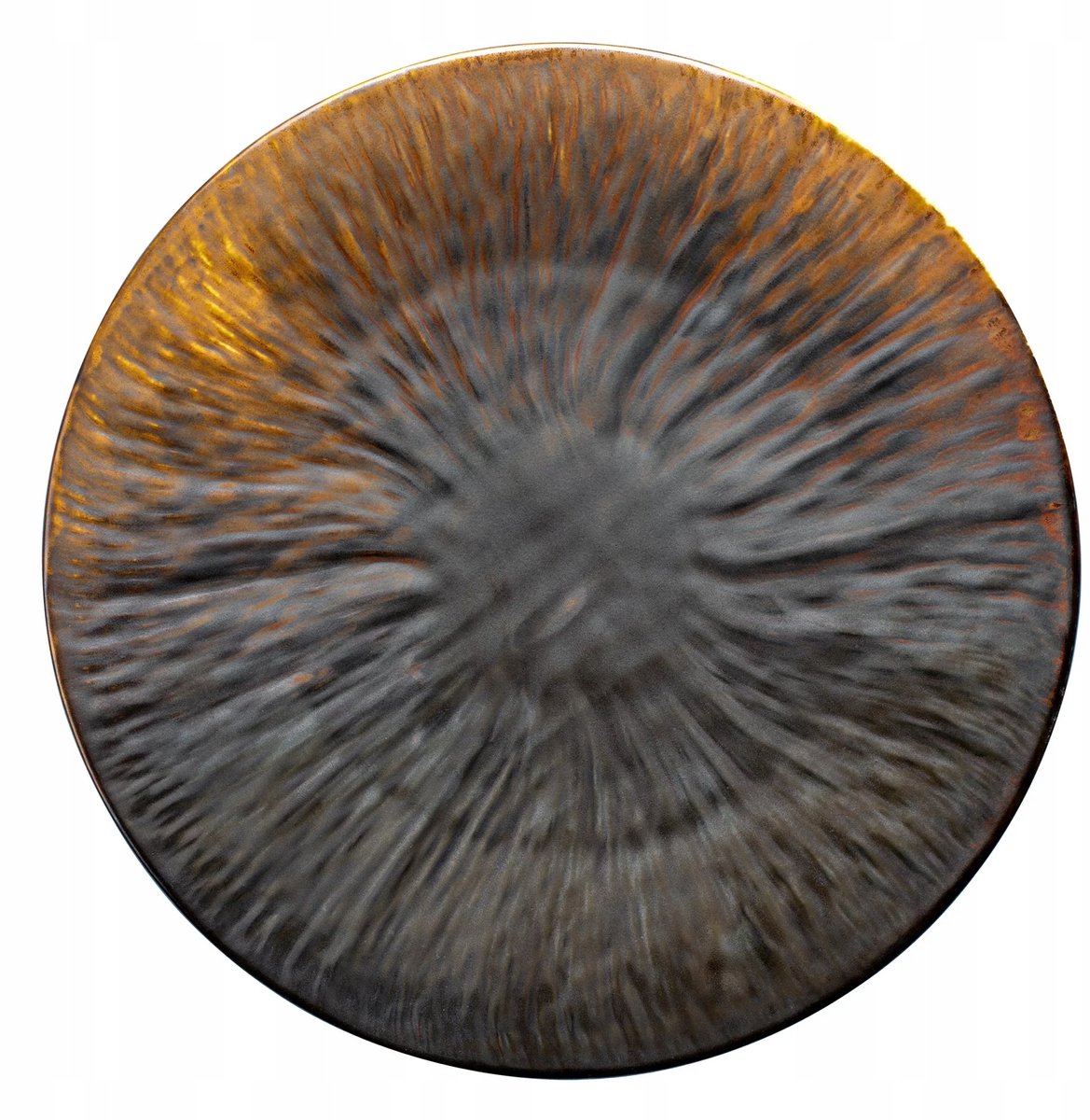 Verlo FIRE bord Porseleinen sjaal 28,5 cm - Uniek Reactive Glazuur
