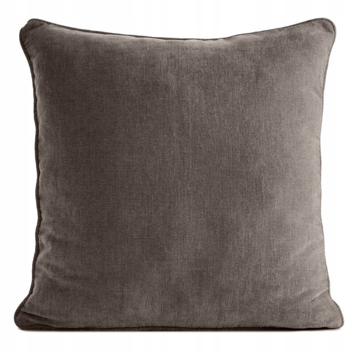 Decoratieve Kussenhoes Vani 45x45cm - Zacht Chenille - Donker Beige