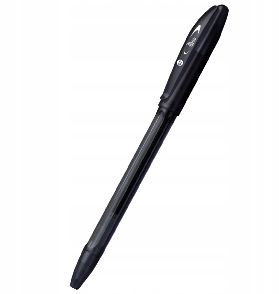 Tetis KD705-VV Zwarte Pen, 0.7mm Naaldpunt, Vloeiende Inkt