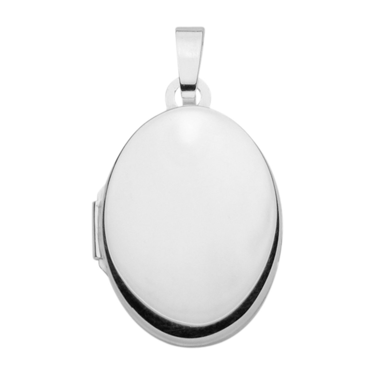 Medaillon zilver 925-- ovaal