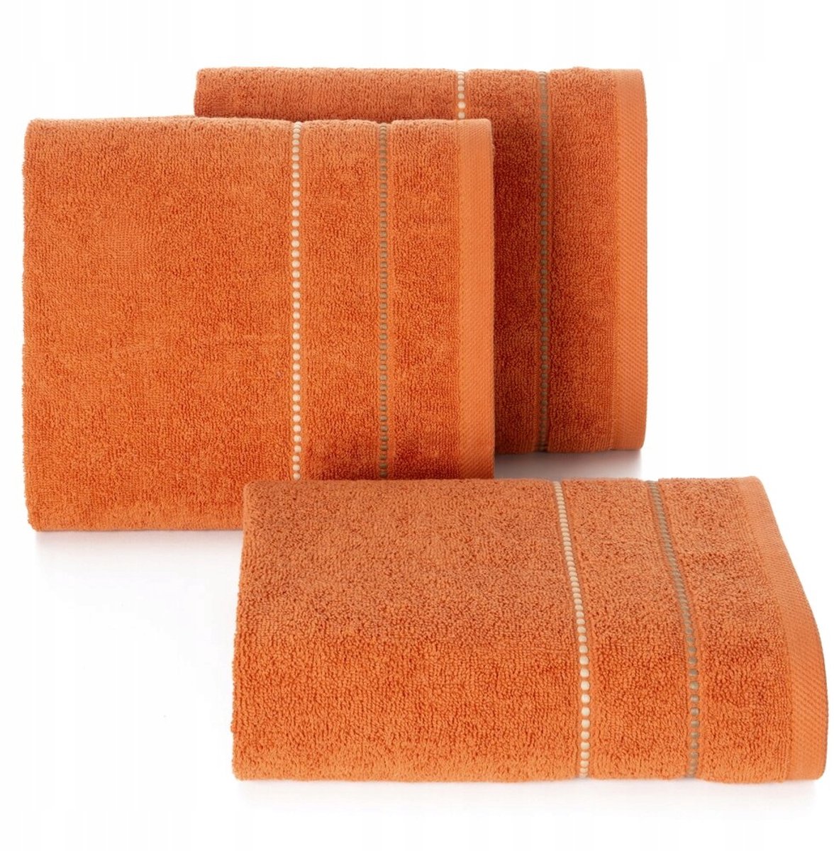 Zachte Katoenen Badhanddoek 70x140cm - 500 GSM Oranje