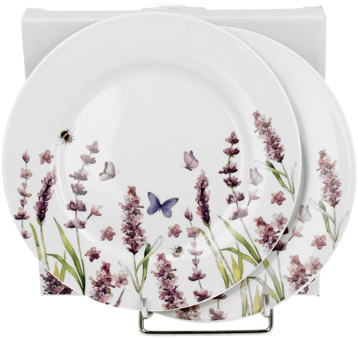 Duo Classic Lavender Porseleinen dessertschalen (2 stuks)