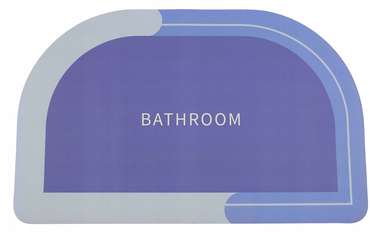 Badkamermat Rimini 50x80 cm - Absorberend & Antislip