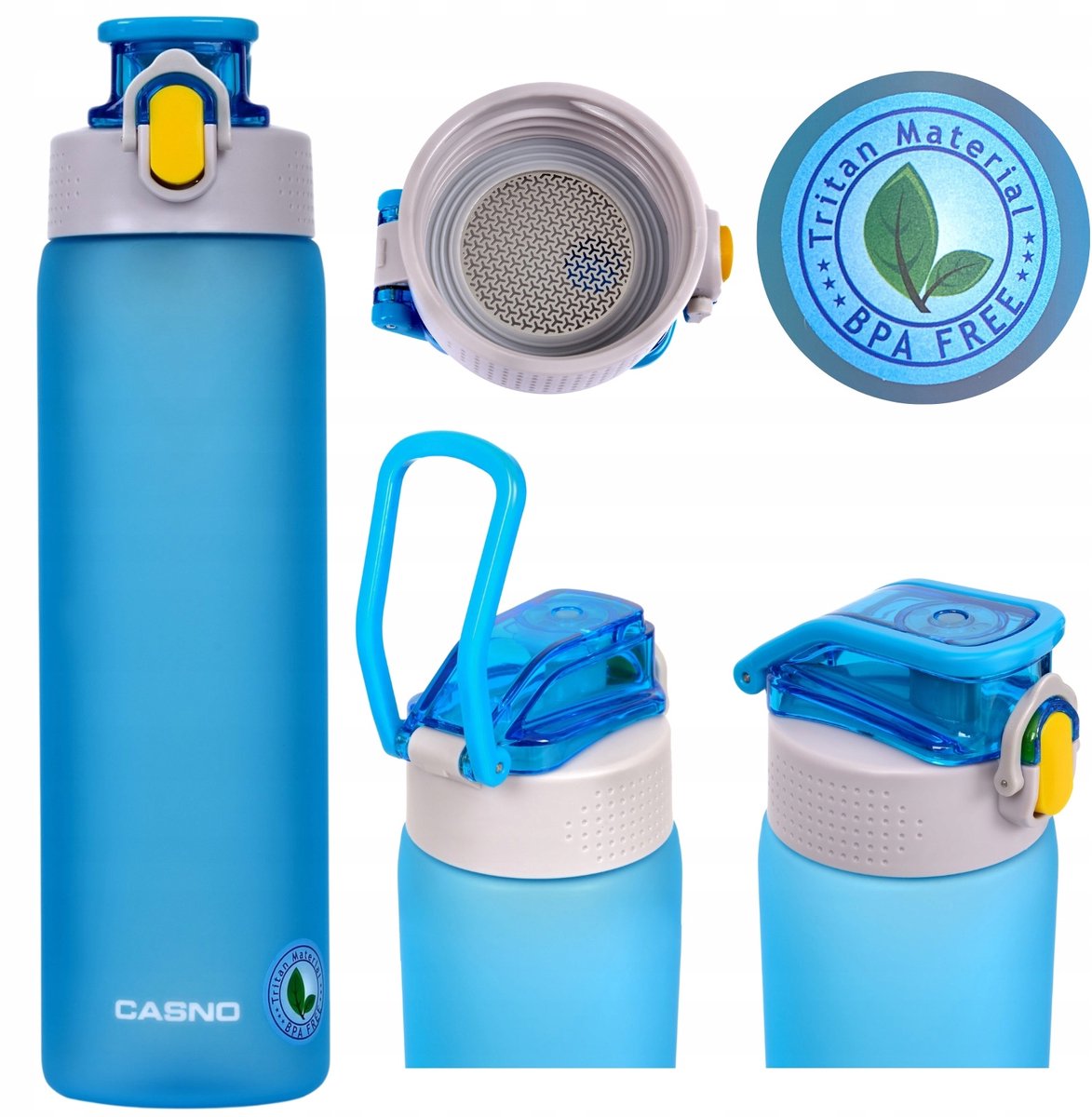 Casno Tritan Waterfles 750ml BPA-vrij - Ideaal voor School