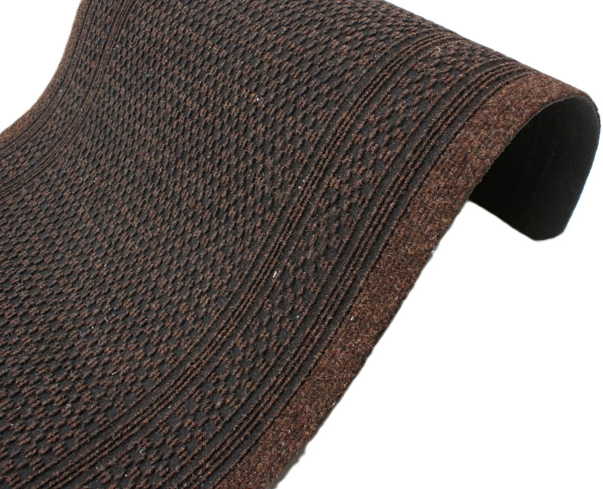 AZTEC Instapmat op maat - Antislip, 66cm Breed, Bruin