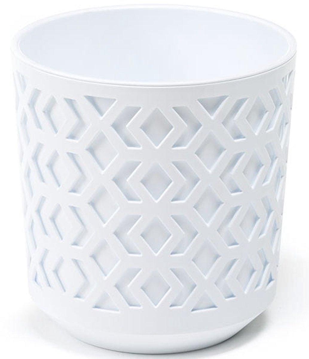 Aztek Plantenbak 255 Wit - Stijlvol en Uniek Design