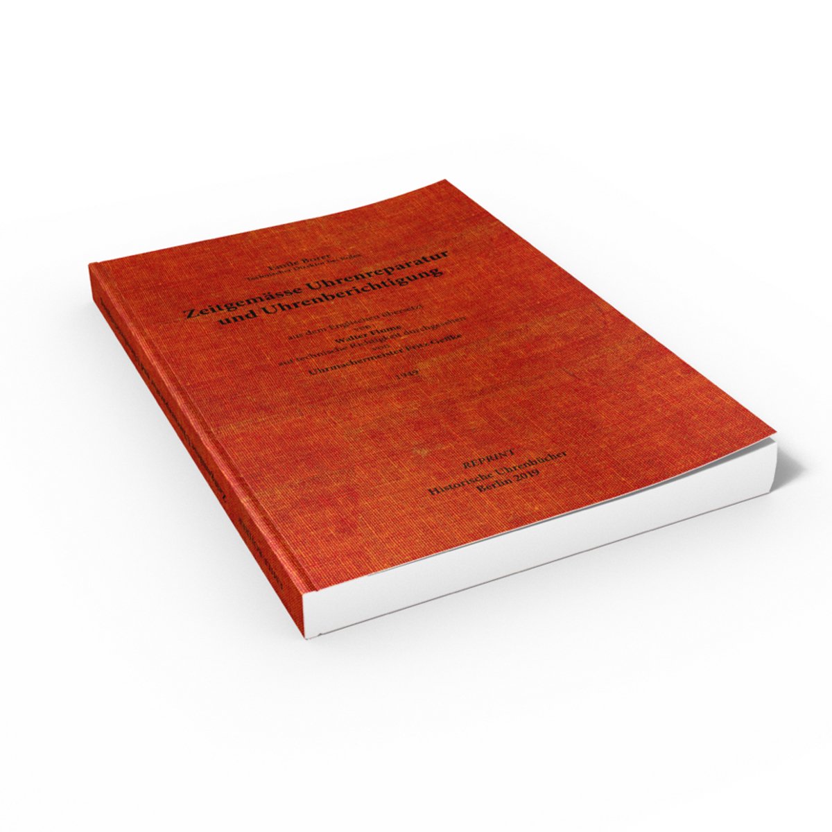 Boek: Hedendaagse horlogereparatie en horlogecorrectie door Emile Borer