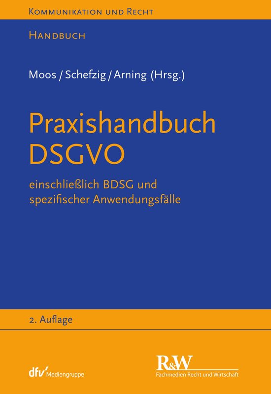 Kommunikation & Recht - Praxishandbuch DSGVO - cover