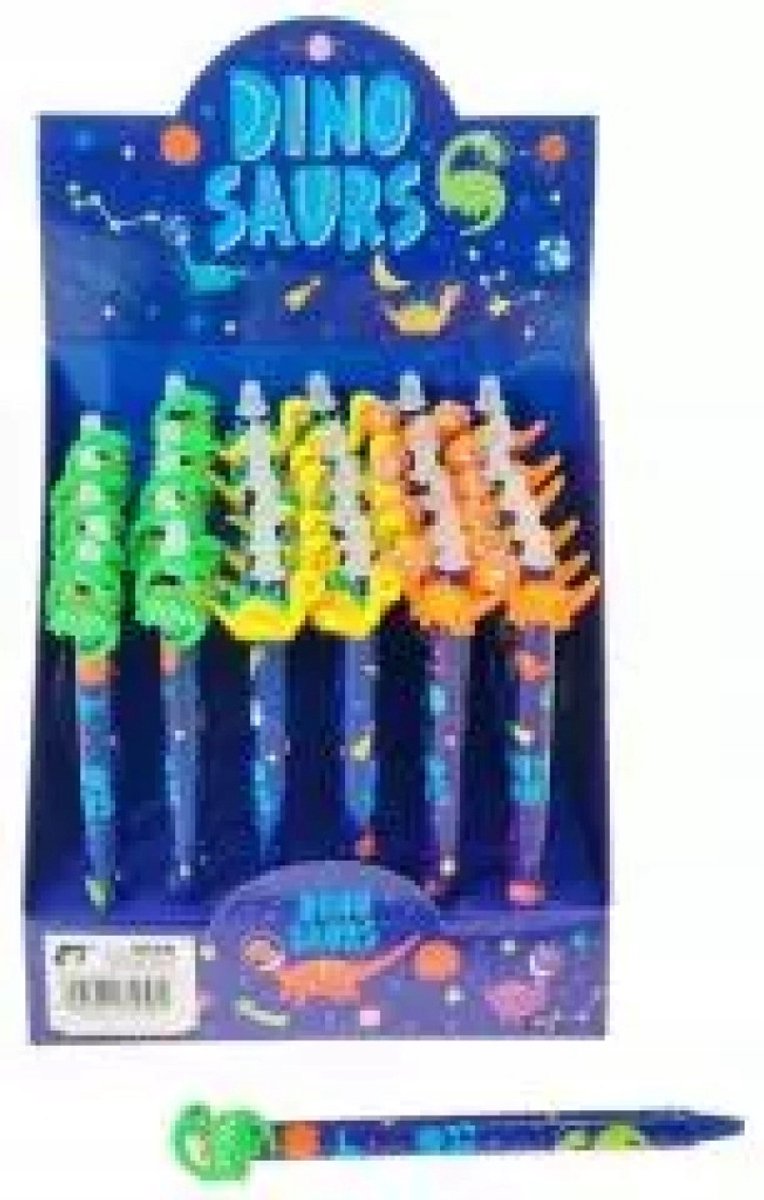 Dinosaurus Pennenset (36 stuks) - Vrolijk Schrijven