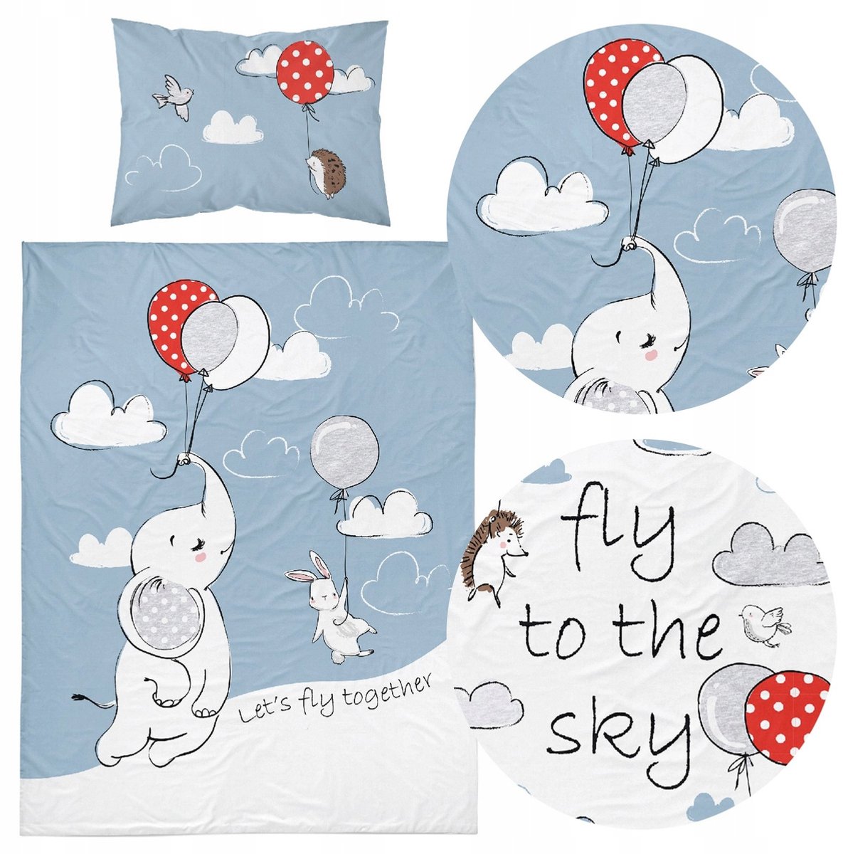 maya moo kinderbDengo 100x135cm katoen 2-delig