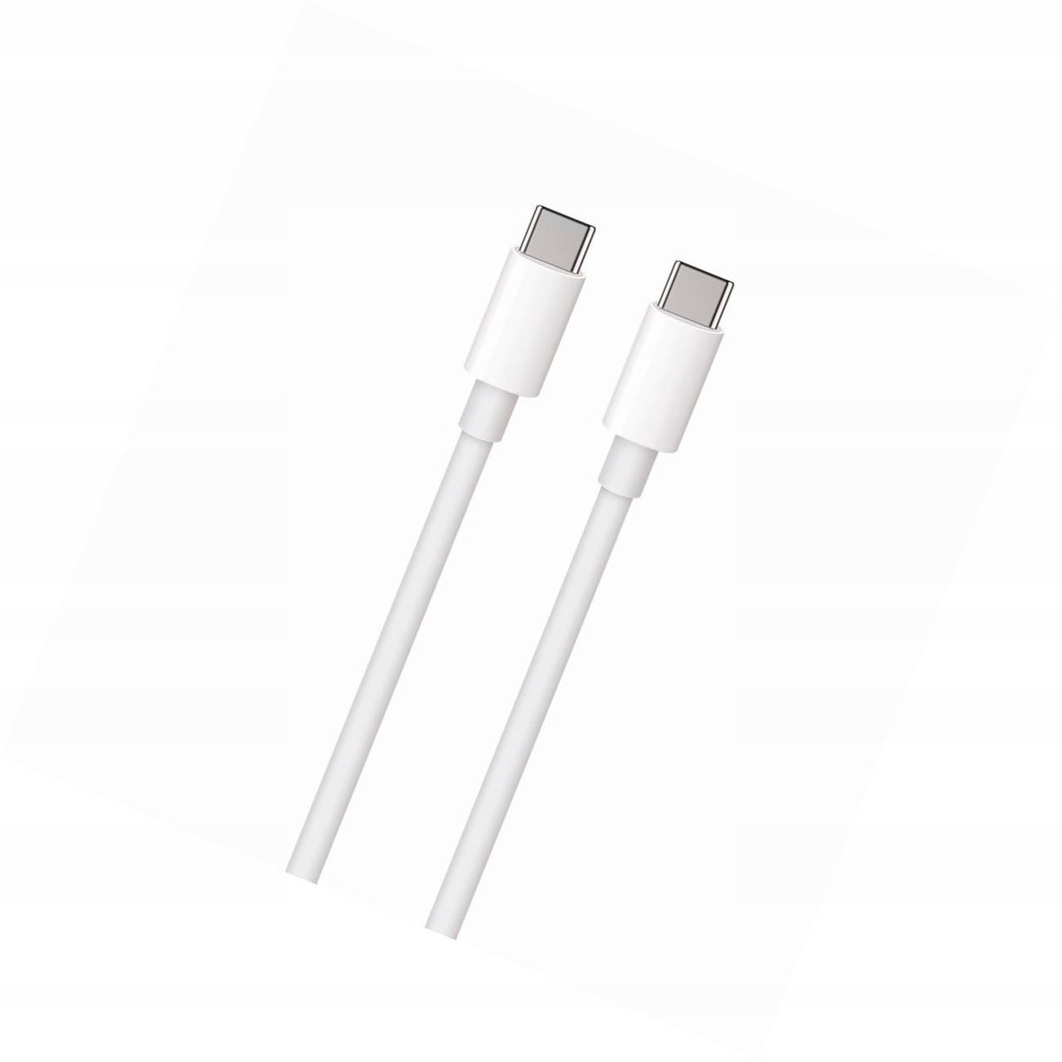 Maxlife USB-C naar USB-C kabel 2m - Snel laden, Wit