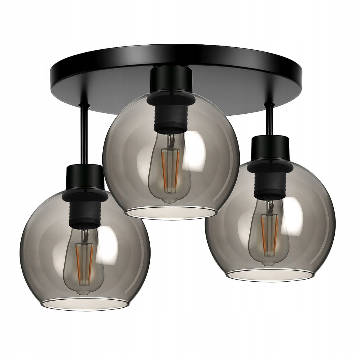 Moderne Hanglamp LED Glas Bollen E27 - Stijlvol en Functioneel