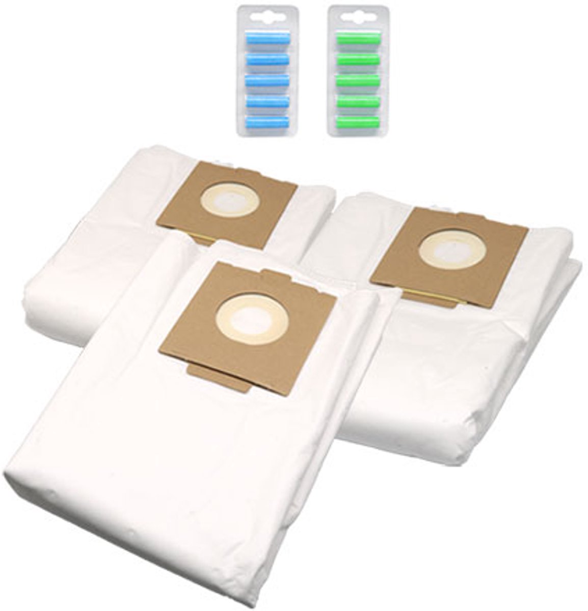 Propex Parts Stofzuigerzakken - Geschikt voor Festool 496187 PRO - 10 stuks + 10 geurstaafjes