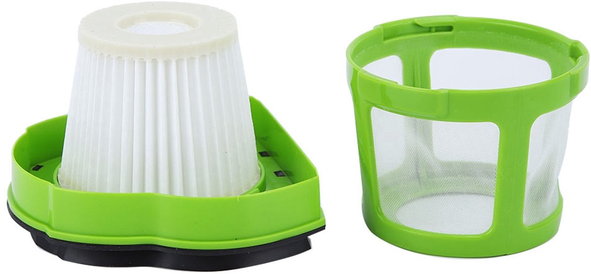 JeiibrZui Filter Voor Stofzuiger Met Dierenhaarverwijderaar - Wasbaar En Herbruikbaar Stofzuigerfilter - Hoogwaardige Filtratie + Effectieve Stofafdrijving - 1 - Algemeen Gebruik + Groen