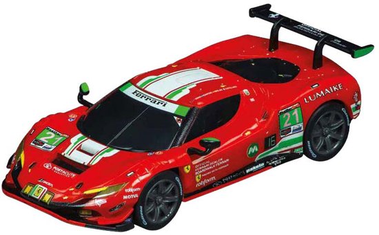Carrera Go!!! Speelgoedvoertuig - GO!!! - Ferrari 296 GT3 AF Corse No.21 auto van Carrera — afbeelding 2