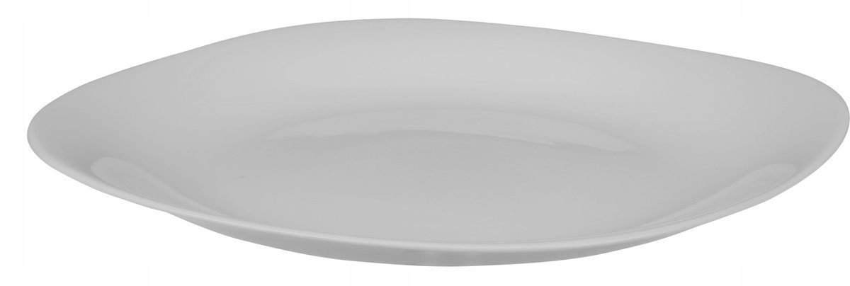 Galicja Quadro grijs plat bord 28 cm - Stijlvol en duurzaam glas