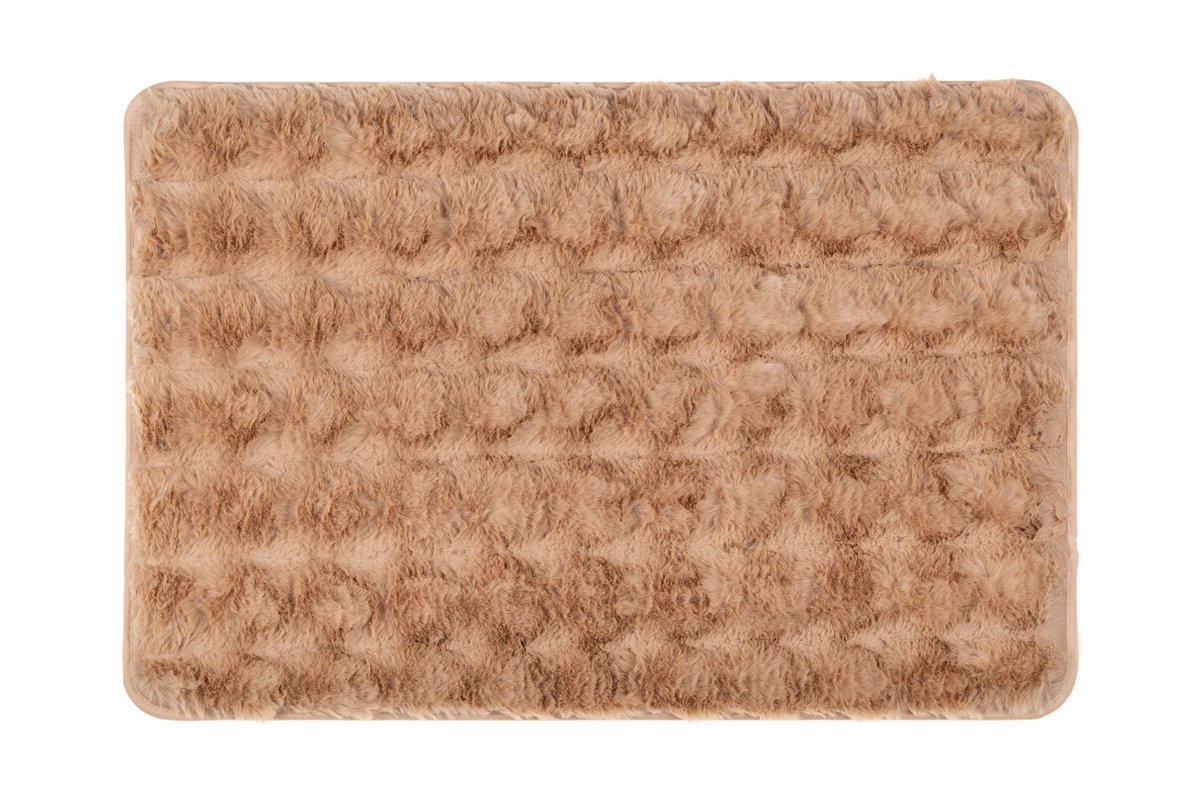 Zacht Badkamertapijt 60x90 cm Beige - Antislip & Wasbaar