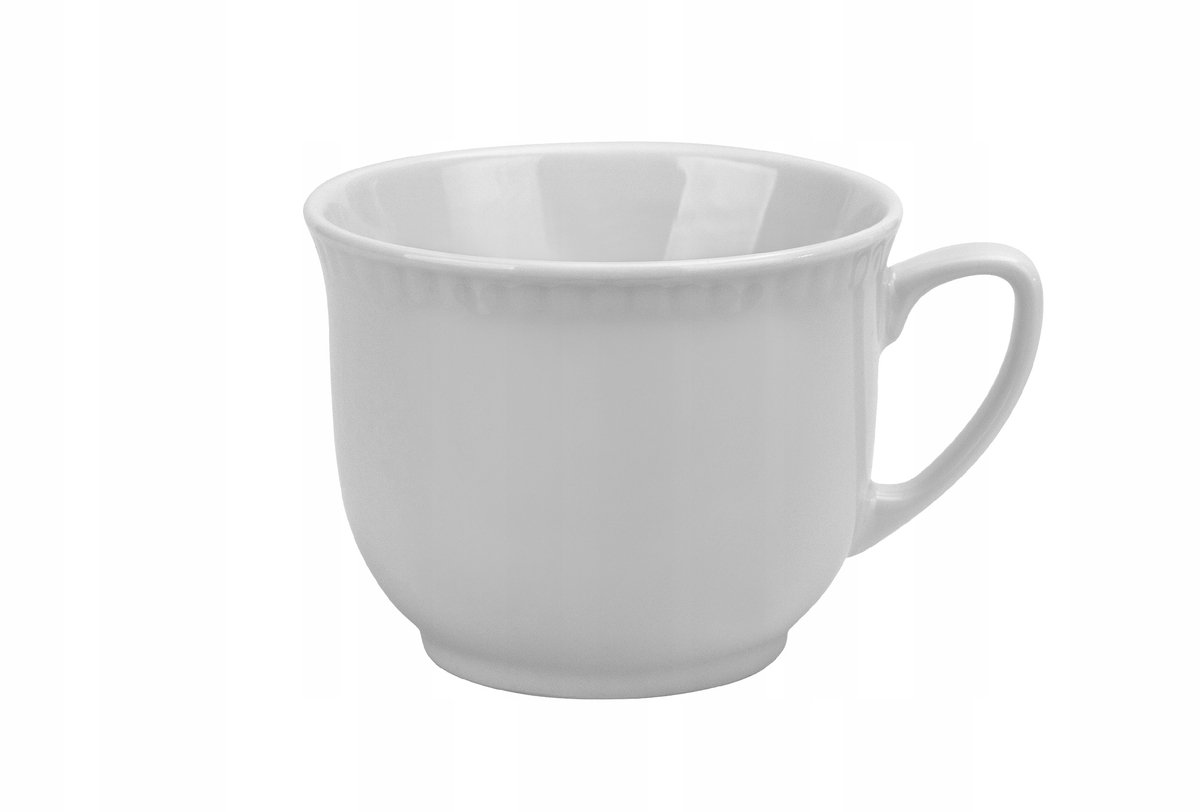 Porseleinen Mok Wenen 300 ml - Elegant Wit