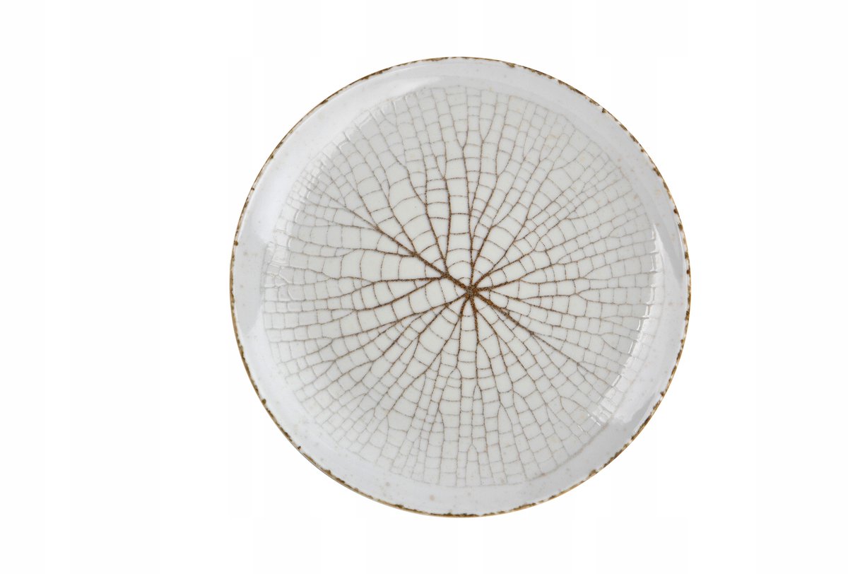 Lubiana Blad Dessertbord 20,5 cm - Stijlvol en Duurzaam Porselein