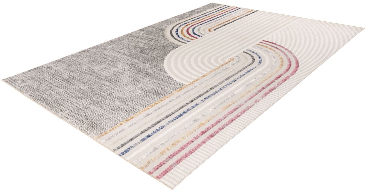 Lalee Vista Vloerkleed - Laagpolig - Modern en Vintage - Multicolor - Duurzaam en Onderste