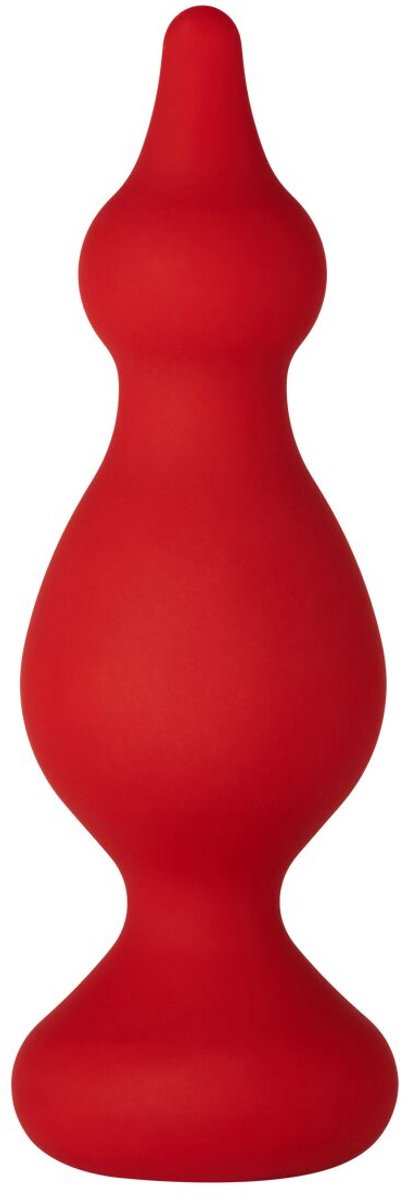 Forto F-30 Pointer Medium Anaalplug - Rood - 11.4 cm