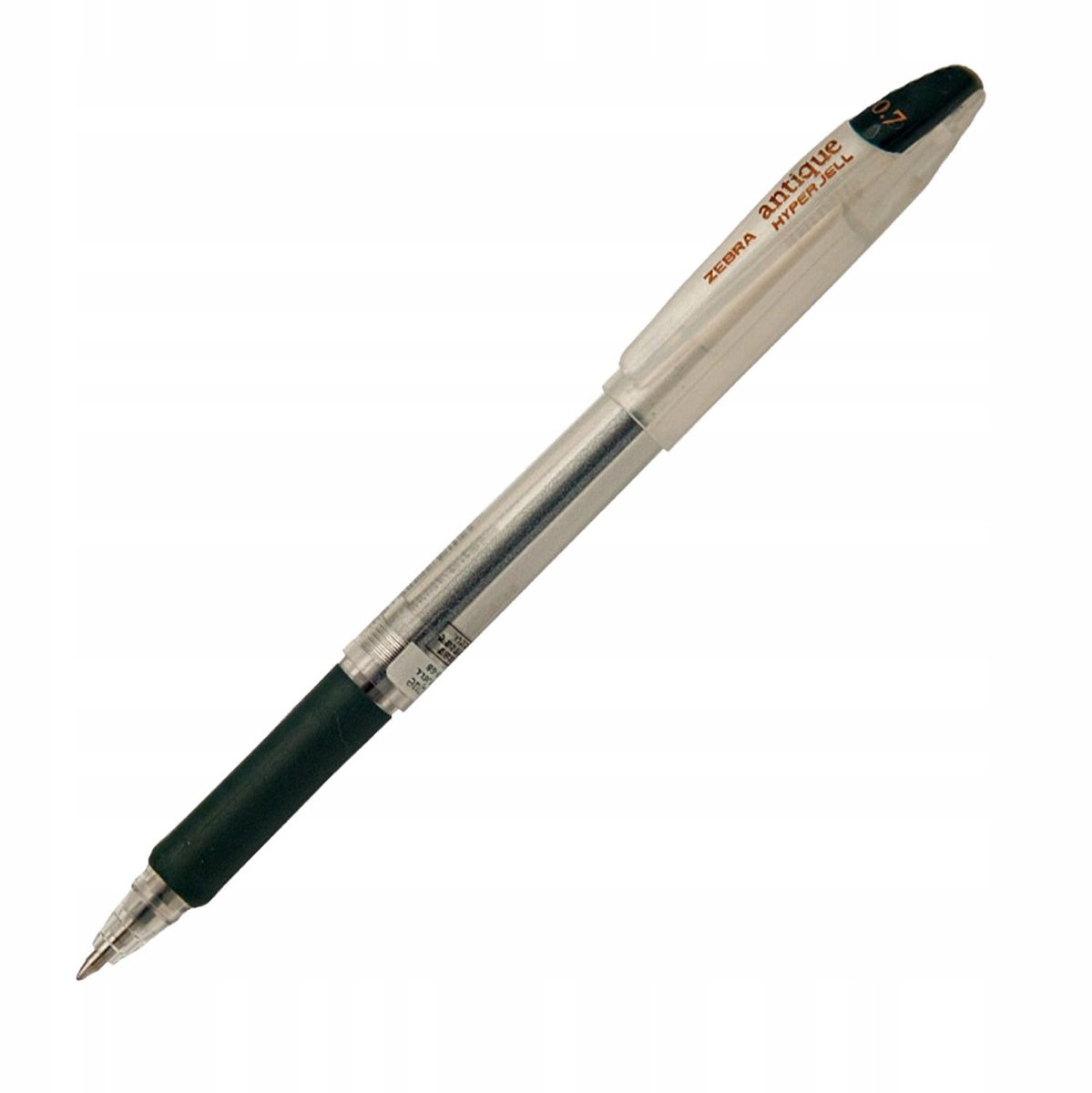 Zebra Antique Gelpen 0.7mm - Groen/Zwart
