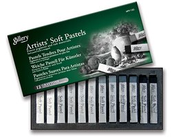 Mungyo Gallery Droge Pastels Set - 12 kleuren