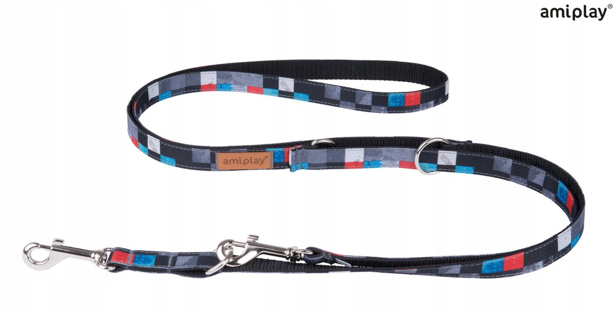 Amiplay Verstelbare Hondensnoer Adventure 6-in-1 M, 100-200cm