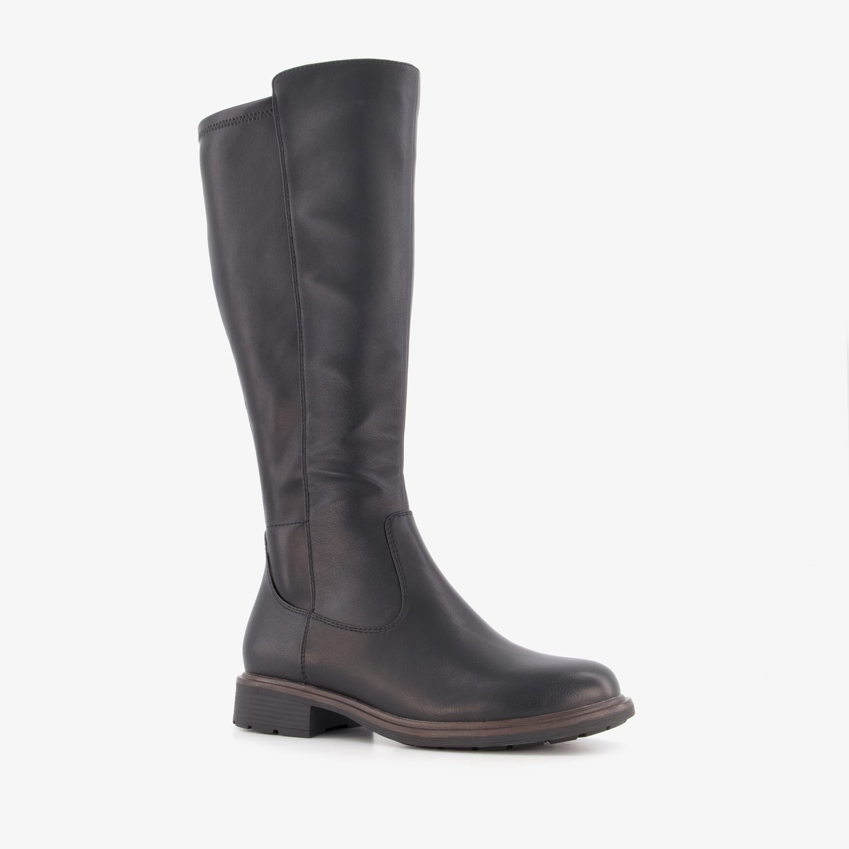 Softline dames laarzen met H leest zwart - Maat 38